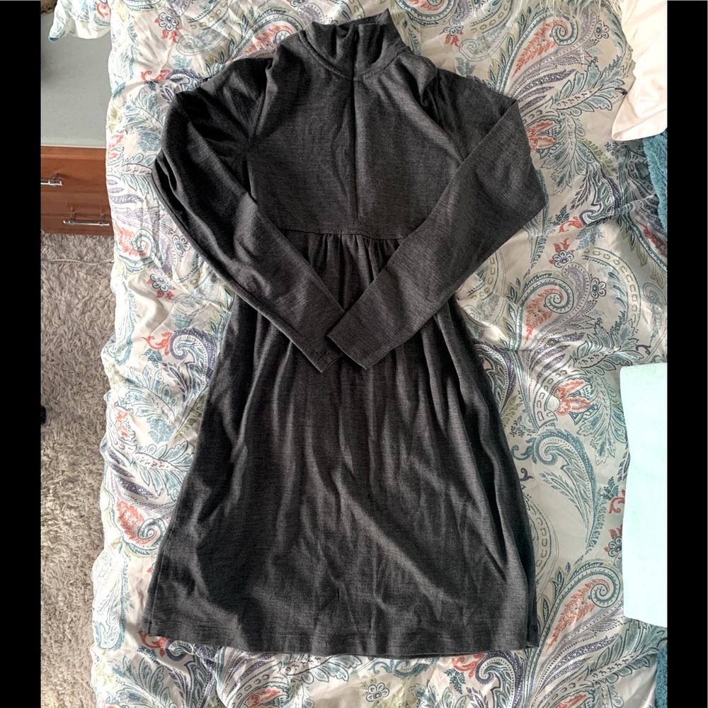 Adorable wool zip tunic / dress